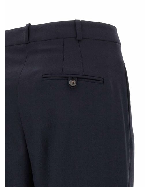 Polo Ralph Lauren Blue Wool Pants