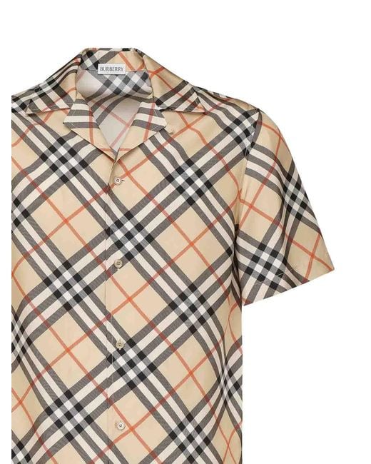 Burberry Natural Shirts for men