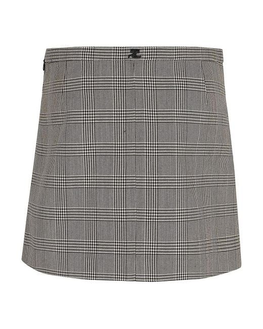Courreges Gray Midi Skirts
