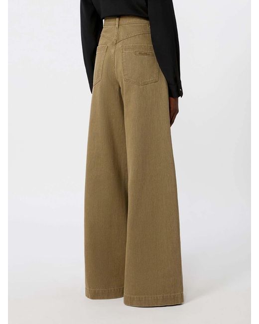 Max Mara Green Alamaro Pants