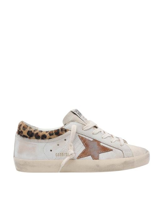 Golden Goose Deluxe Brand White Super-Star Sneakers