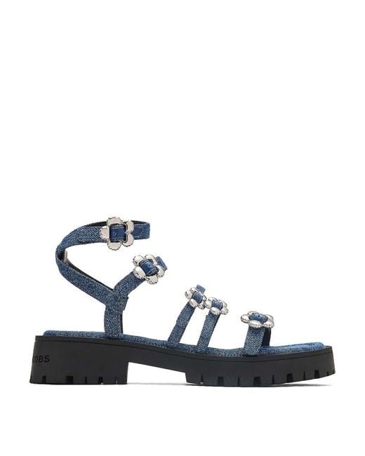 Marc Jacobs Blue The Gladiator Kiki Sandal