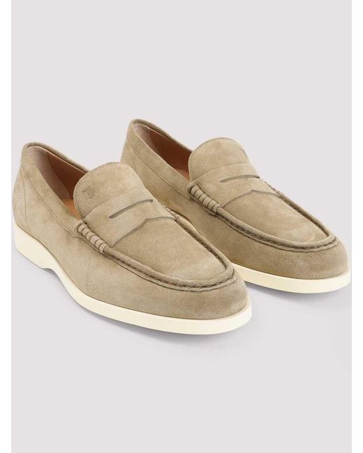 Tod's Natural Light Loafers for men