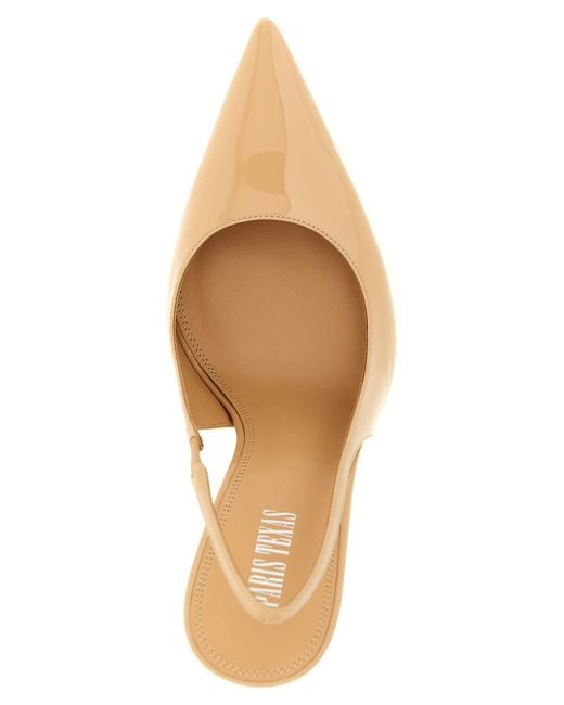 Paris Texas White Lidia Slingback