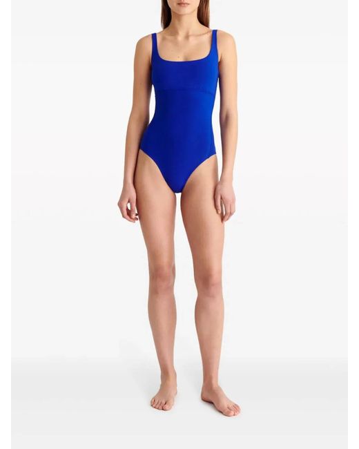 Eres Blue Backless Swim Suit France Size