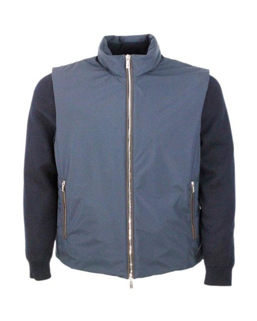 Moorer Blue Jacket for men