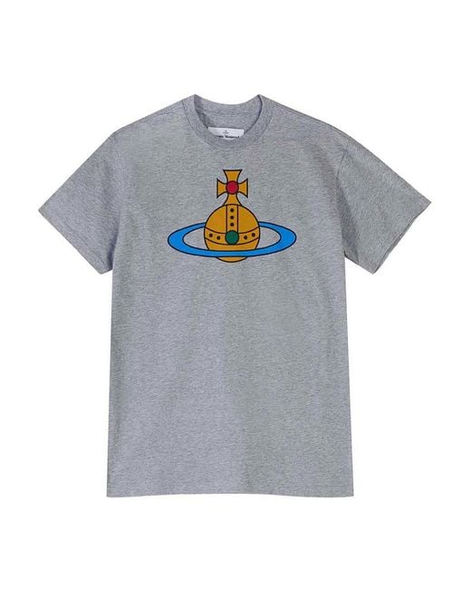Vivienne Westwood Gray Oversized Classic Tshirt