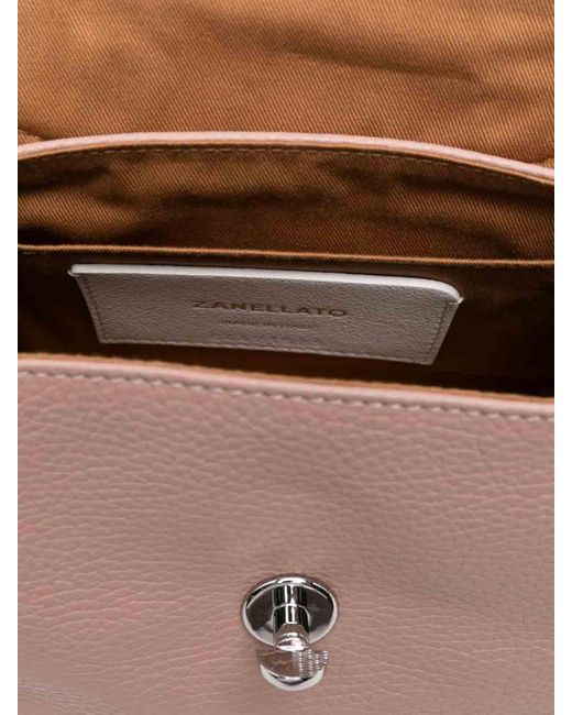 Zanellato Pink Postina Daily Baby Leather Handbag