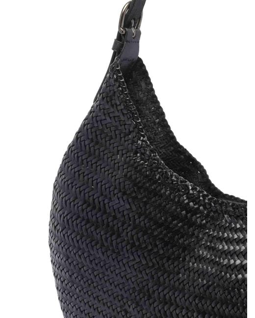 Dragon Diffusion Black Luna Mezza Shoulder Bag