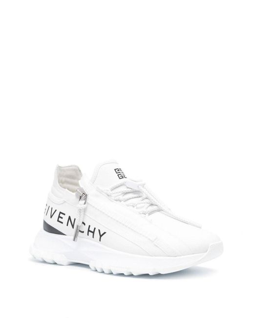 Givenchy White Spectre Zip Runner Sneaker