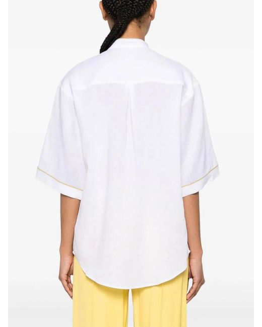 Fabiana Filippi White Over Shirt