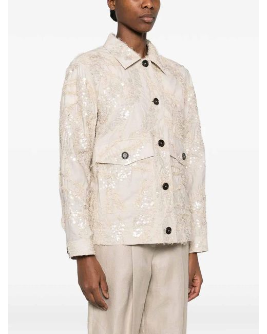 Brunello Cucinelli Natural Jacket