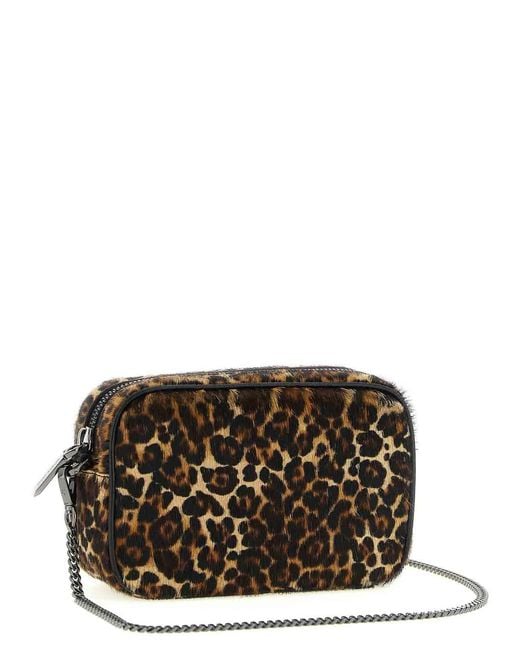 Golden Goose Deluxe Brand Black Mini Star Crossbody Bag
