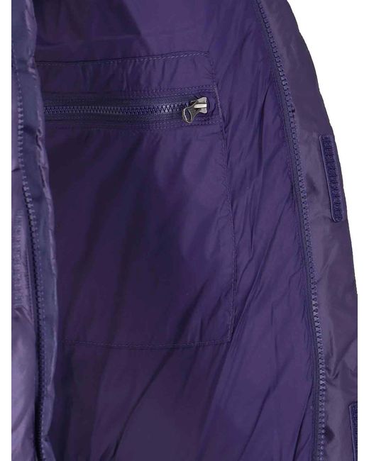 The North Face Purple Pertex Padded Down Jacket for men