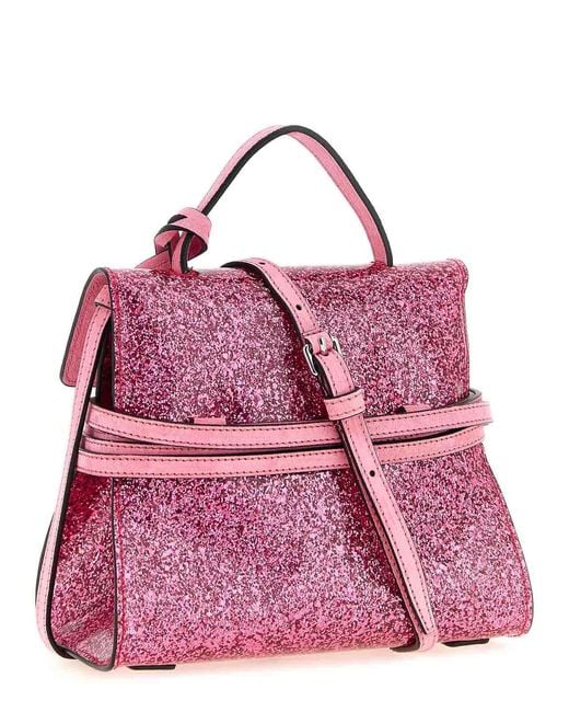 Moschino Pink Tie Me' Small Handbag