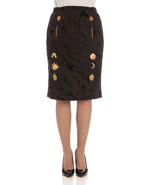 Vivienne Westwood Black Classic Pencil Skirt (Andreas Kronthaler For