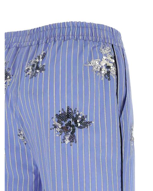 Le twins Blue Giorno Pants