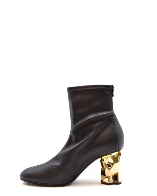 Giuseppe Zanotti Brown Heeled Boots