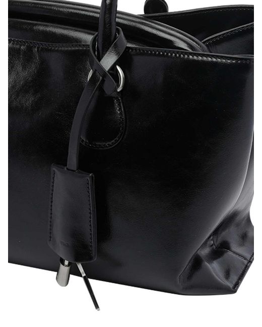 OSOI Black Shell Brot Tote Bag