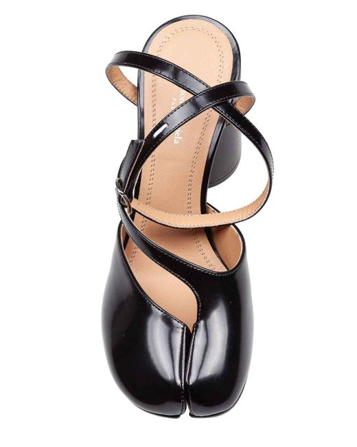 Maison Margiela Black Pump Tabi 80Mm