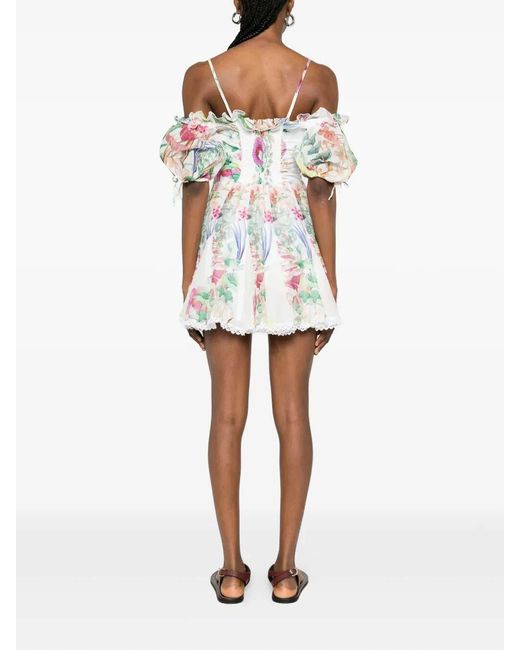 Charo Ruiz Blue 'Seris' Short Dress