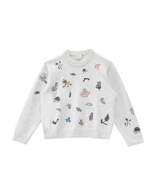 Paul Smith White Pullover