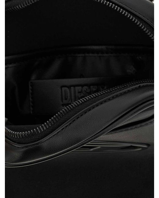 DIESEL Black Holi-D Crossbody Bag