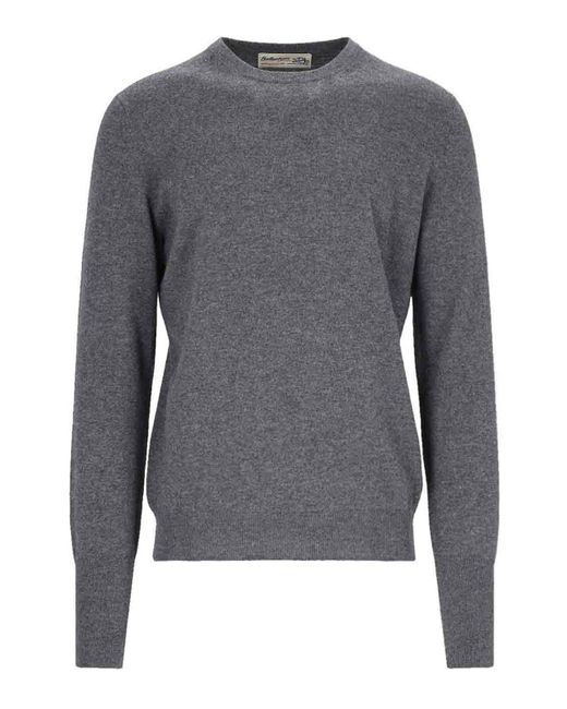 Ballantyne Gray Maglia Basic for men