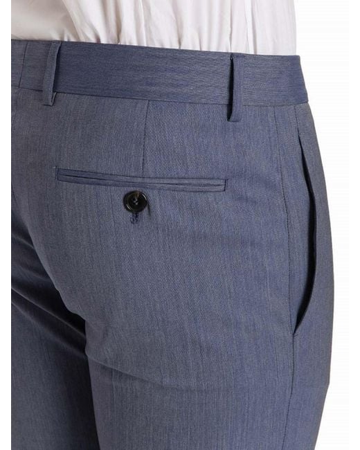 Vivienne Westwood Blue James Trousers for men