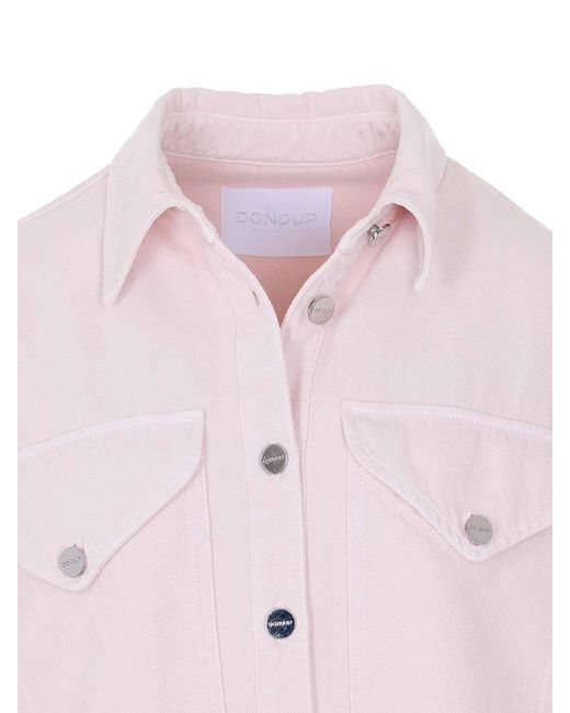 Dondup Pink Denim Shirt