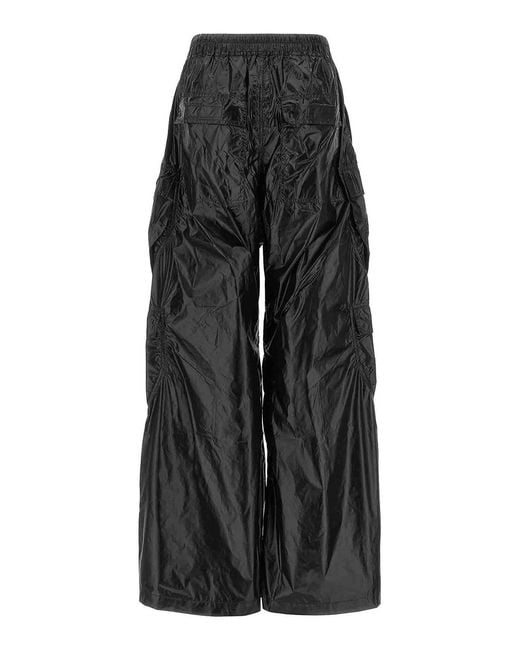 Rick Owens Black 'Double Cargo Jumbo Belas' Pants