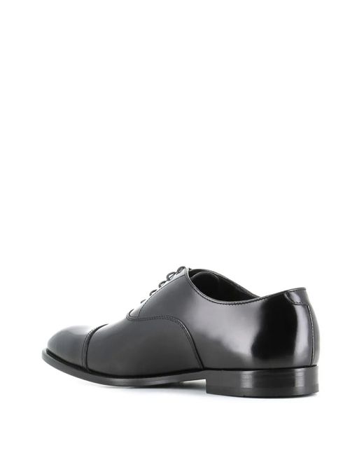 Doucal's Gray Oxford Cap Toe for men