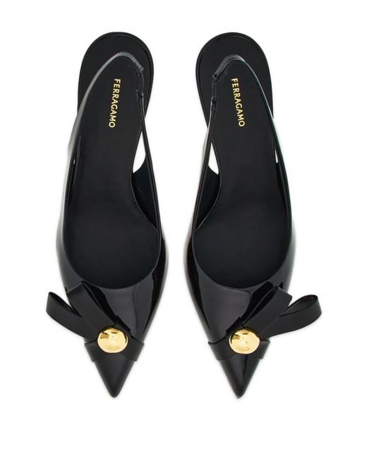 Ferragamo Black Brilda Shoes