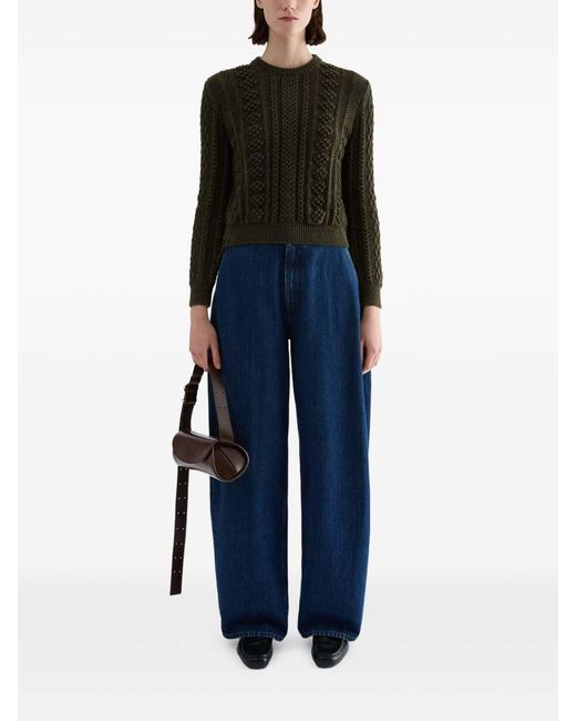 Jil Sander Blue Denim Cotton Jeans