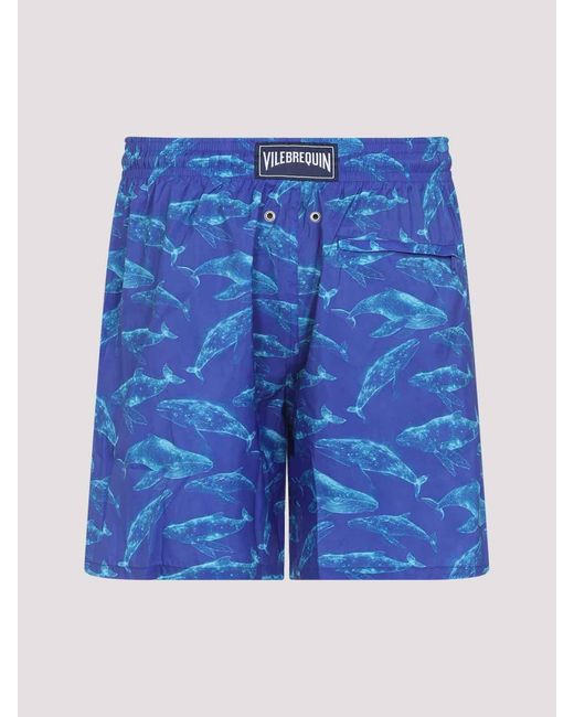 Vilebrequin Blue Mahina Swim Shorts for men