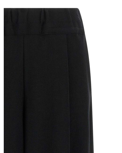 Issey Miyake Black Campagne Pants