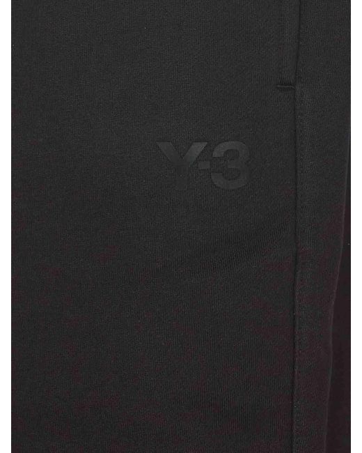 Y-3 Black Adidas Track Pants for men