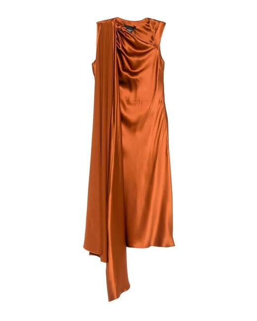 Max Mara Orange Dress 'Edolo'