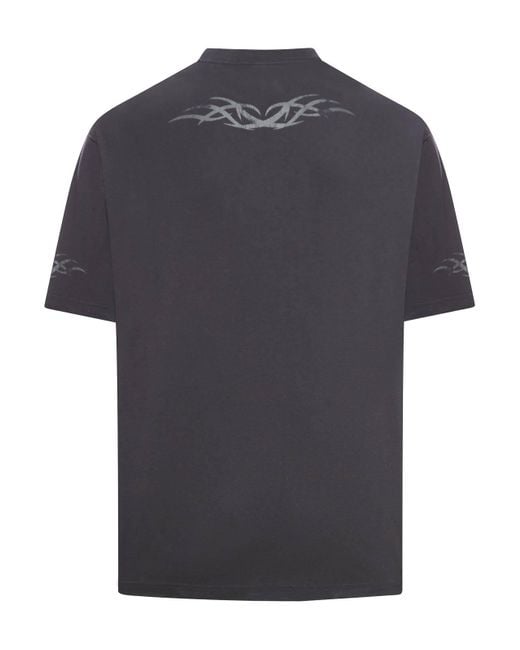 Balenciaga T-Shirt Vintage Jersey in Black | Lyst