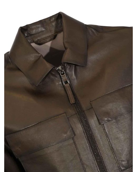 Leather Authority Black Alicante Leather Jacket for men