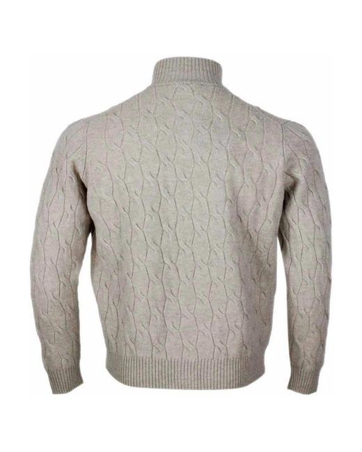 FILIPPO DE LAURENTIIS Gray Sweater for men