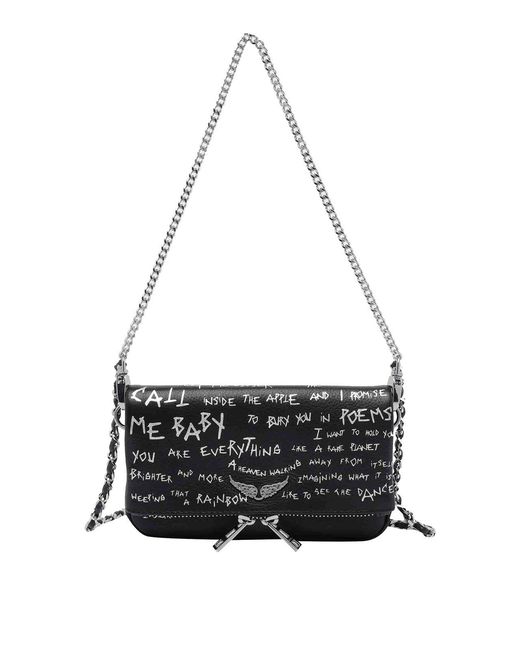 Zadig & Voltaire Black Magnetic Closure