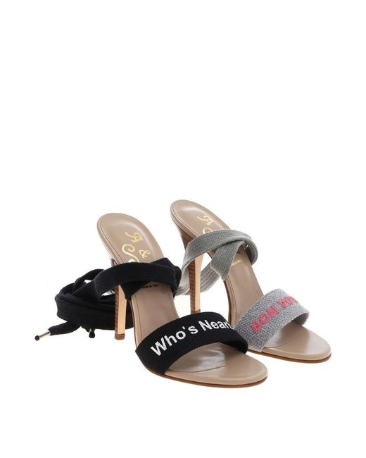Vivienne Westwood White Holiday Sandals