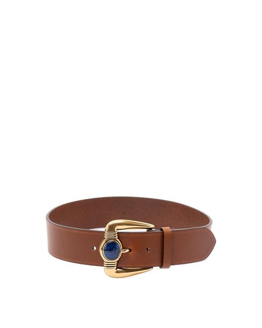 Etro Brown 'Chiusura Orologio' Belt