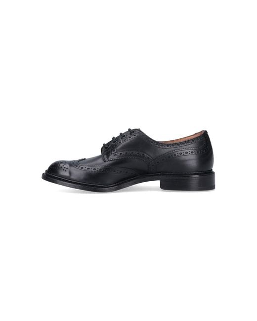 Tricker's Black Scarpe Derby for men