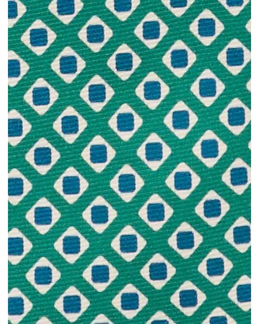 Kiton Green Necktie for men