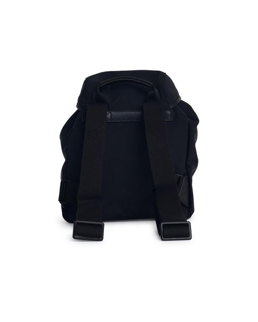 Moncler Blue Trick Nylon Backpack