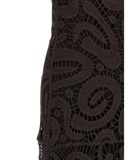 Pinko Black Bufera Dresses
