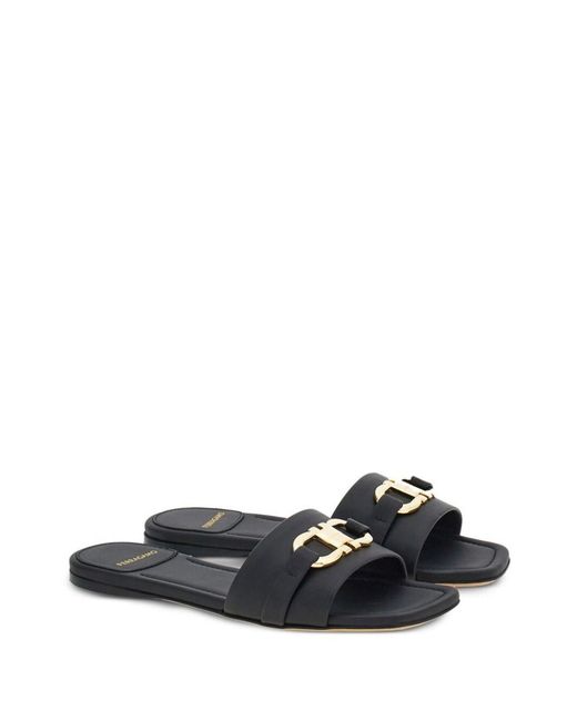 Ferragamo White Sandal