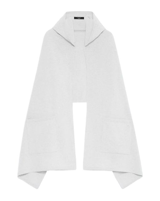 Weekend by Maxmara White Delfinone Cashmere Shal By Max Mara Eekend